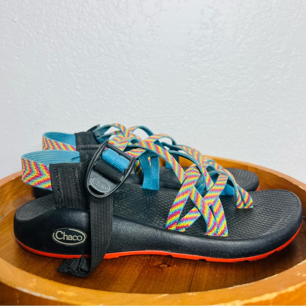 Chaco ZX/2 Yampa Fiesta Rainbow Hiking Sandals 8